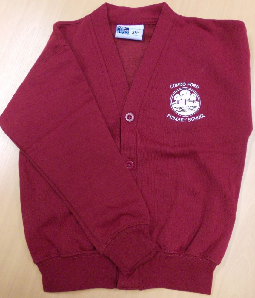 Image of a Combs Ford Primary School branded Cardigan.