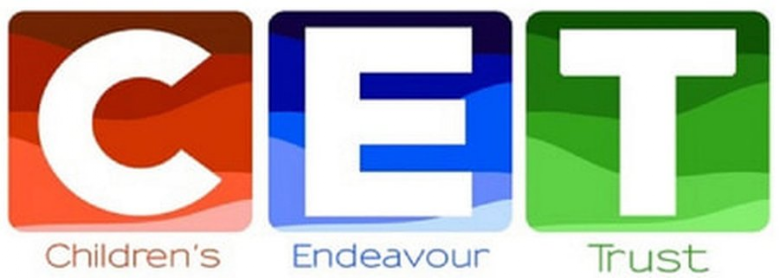 Image of the Children's Endeavour Trust's (CET's) logo.